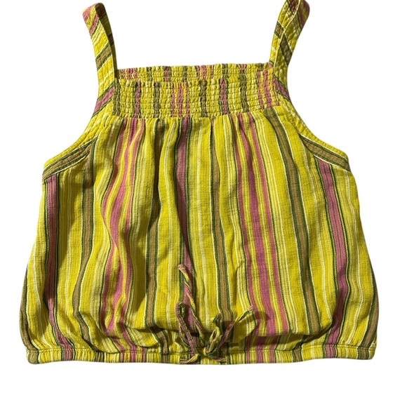 Prana little palm cami in leapfrog stripe Tank Top - Picture 3 of 7